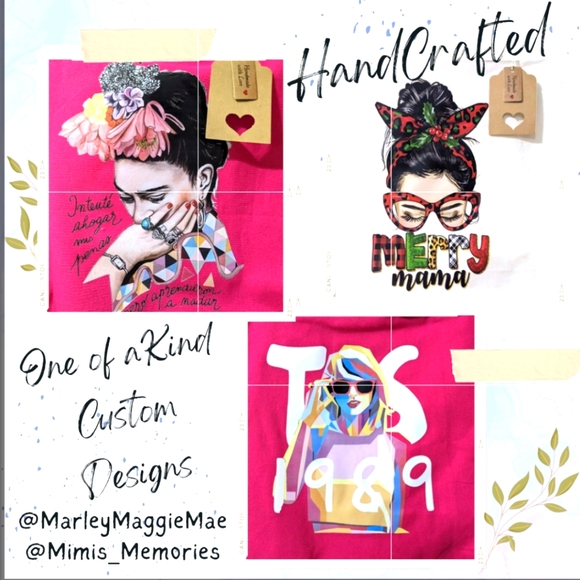 STRONG WOMEN Vinyl Images for Custom T-shirt/Tote By REQUEST Stevie Frida - Picture 16 of 16